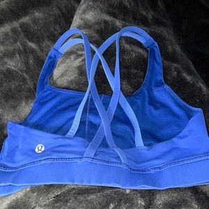 lululemon athletica Blue Sports Bra